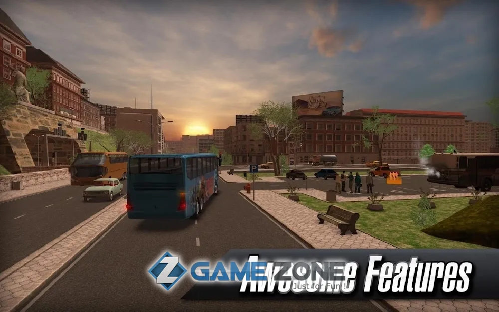 صورة من لعبة Coach Bus Simulator [Много денег]