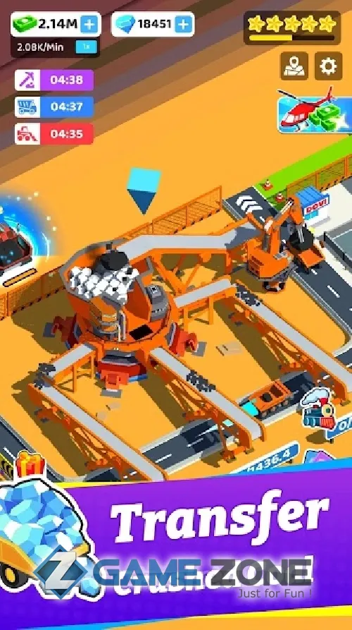 صورة من لعبة Coal Mining Inc [Mod Diamonds]