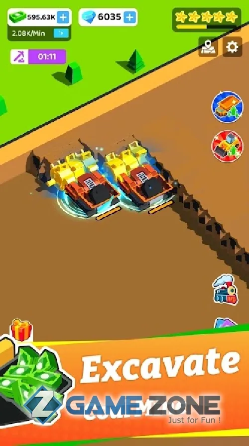 صورة من لعبة Coal Mining Inc [Mod Diamonds]