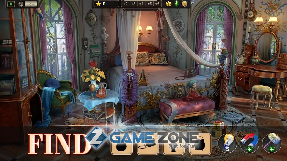 صورة من لعبة Hidden Object Coastal Hill