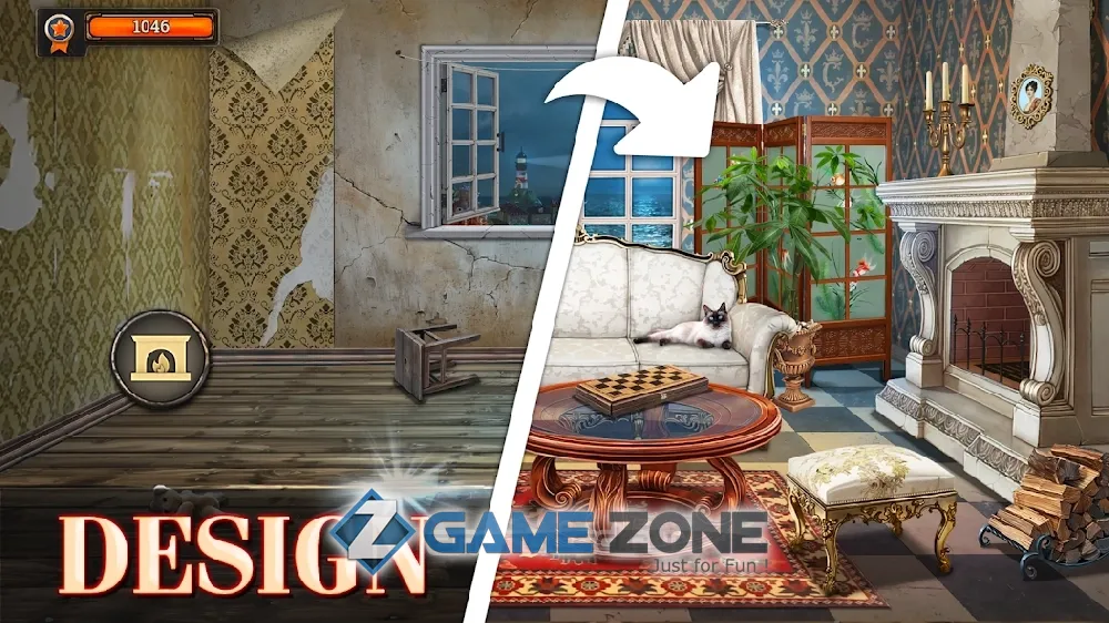 صورة من لعبة Hidden Object Coastal Hill