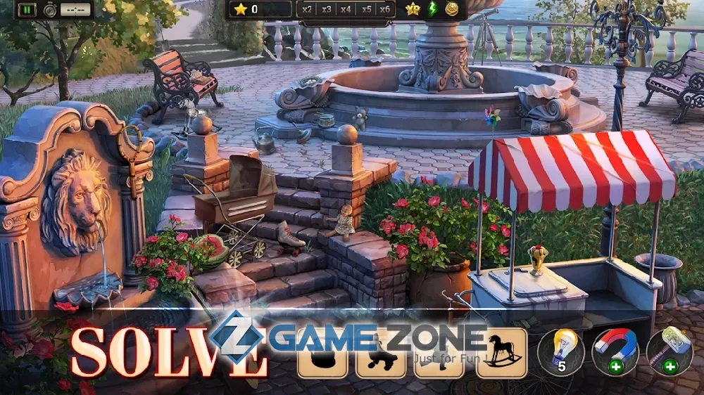 صورة من لعبة Hidden Object Coastal Hill