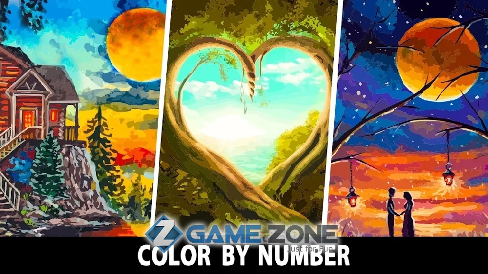 صورة من لعبة ColorPlanetampreg Oil Painting Color by Number Free [Mod Money]