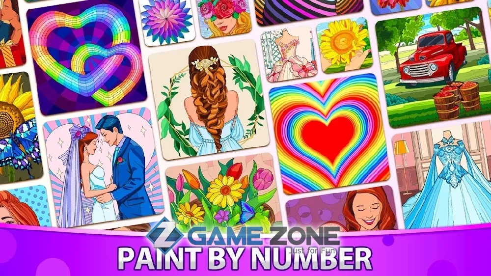 صورة من لعبة ColorPlanetampreg Paint by Number [Mod Money]