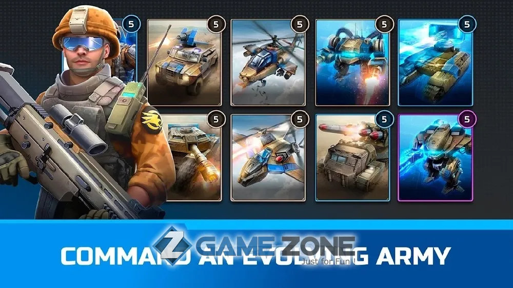 صورة من لعبة Command & Conquer: Rivals PVP