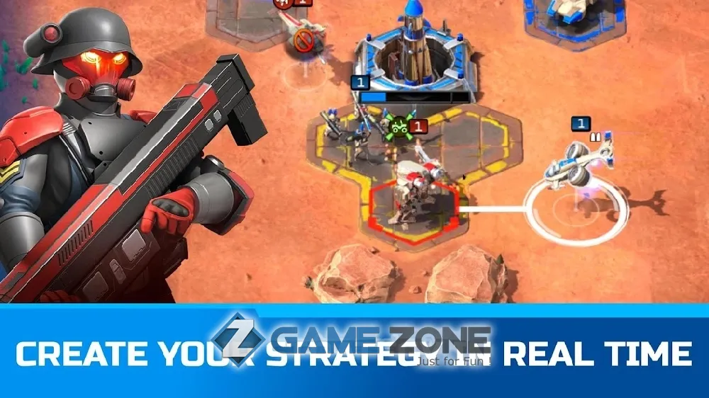 صورة من لعبة Command & Conquer: Rivals PVP