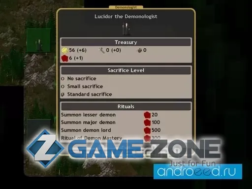 صورة من لعبة Conquest of Elysium 3
