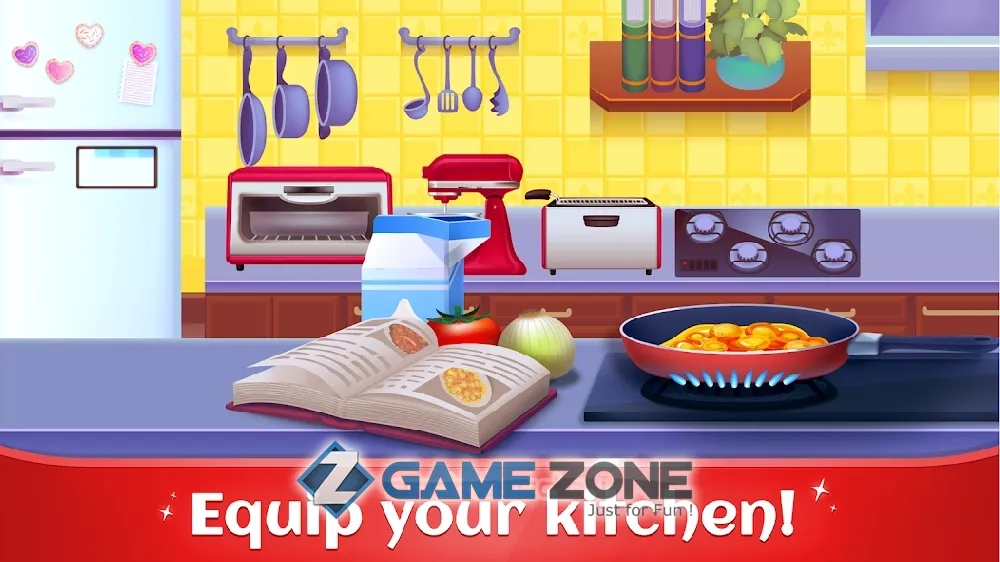صورة من لعبة Cookbook Master - Кухня