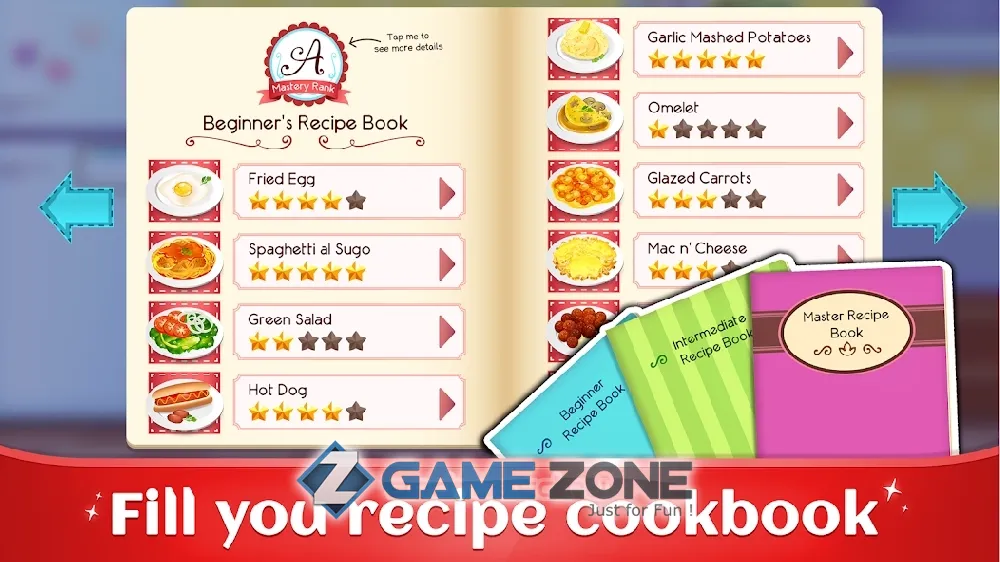 صورة من لعبة Cookbook Master - Кухня