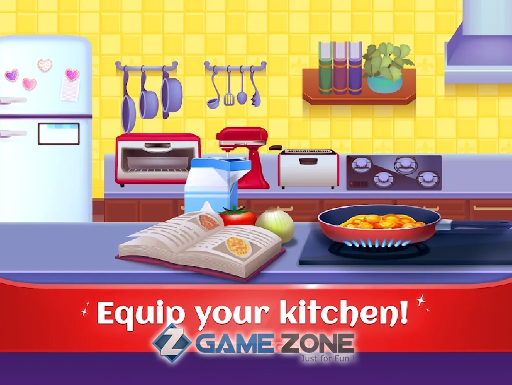 صورة من لعبة Cookbook Master - Кухня