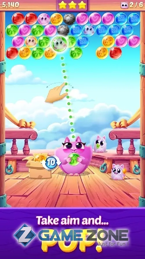 صورة من لعبة Cookie Cats Pop [Много денег]