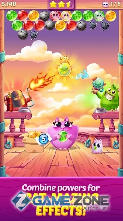 صورة من لعبة Cookie Cats Pop [Много денег]