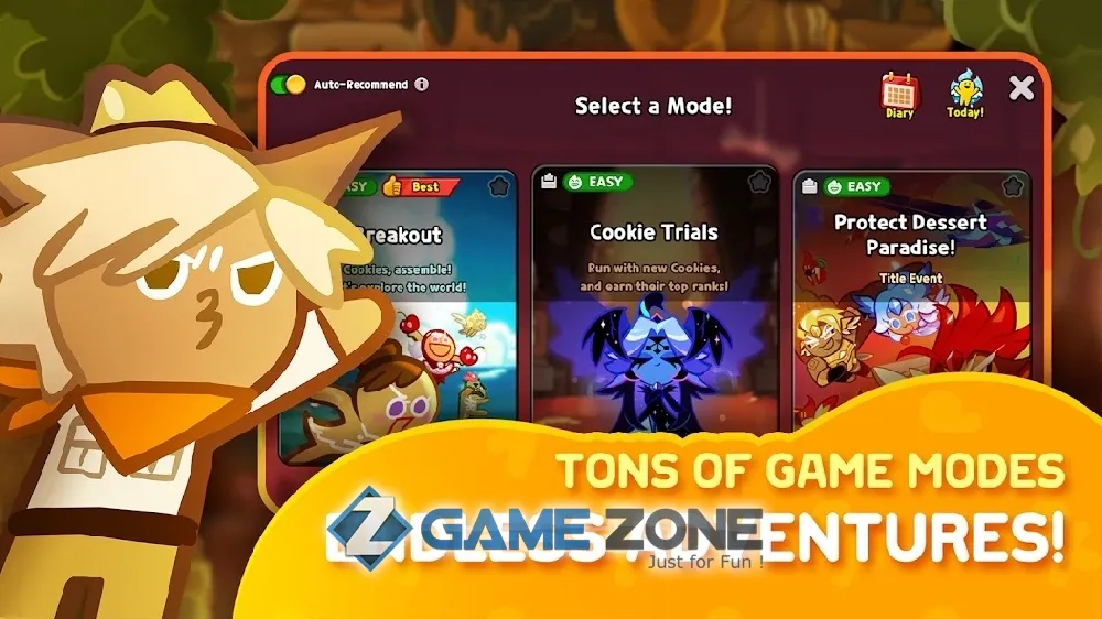 صورة من لعبة Cookie Run: OvenBreak