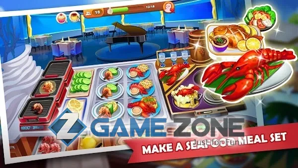صورة من لعبة Cooking Madness - A Chefs Restaurant Games