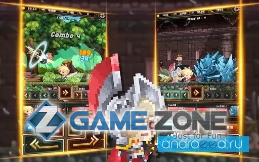 صورة من لعبة Corin Story - Action RPG [Много денег]