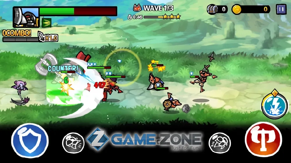 صورة من لعبة Counter Knights [Mod Money/Free Shopping]