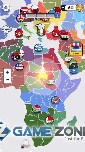 صورة من لعبة Country Balls: World War [No Ads]