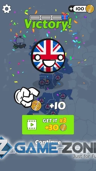 صورة من لعبة Country Balls: World War [No Ads]