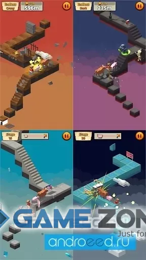 صورة من لعبة Cow Pig Run Tap [Много денег]