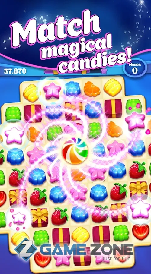 صورة من لعبة Crafty Candy