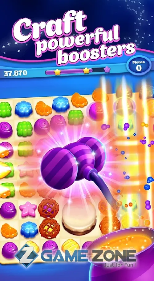 صورة من لعبة Crafty Candy