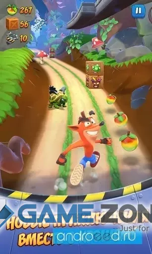 صورة من لعبة Crash Bandicoot Mobile [Mod Menu]
