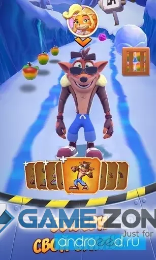 صورة من لعبة Crash Bandicoot Mobile [Mod Menu]
