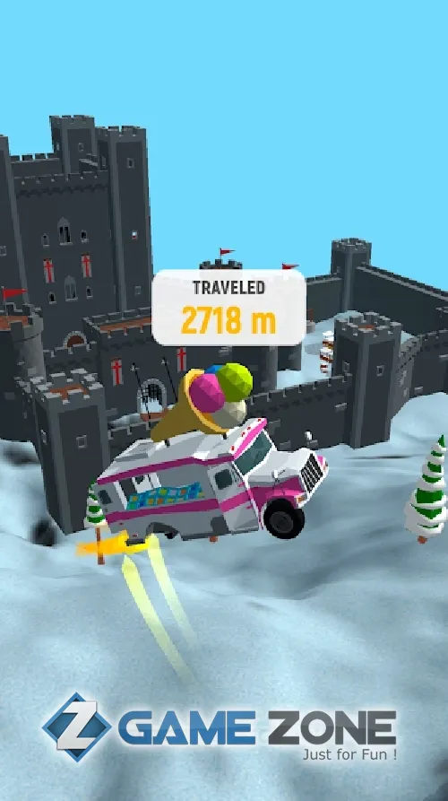 صورة من لعبة Crash Delivery Destruction & smashing flying car [unlocked/Mod Money/Adfree]