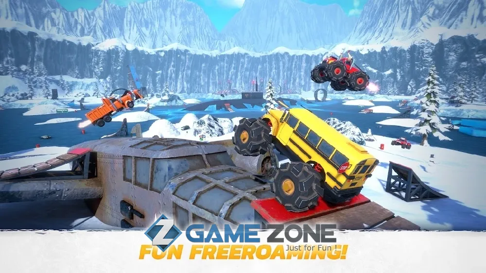صورة من لعبة Crash Drive 3 [Free Shopping]