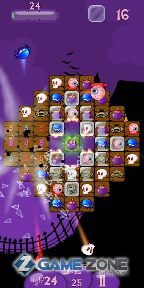 صورة من لعبة Crazy Halloween Puzzle