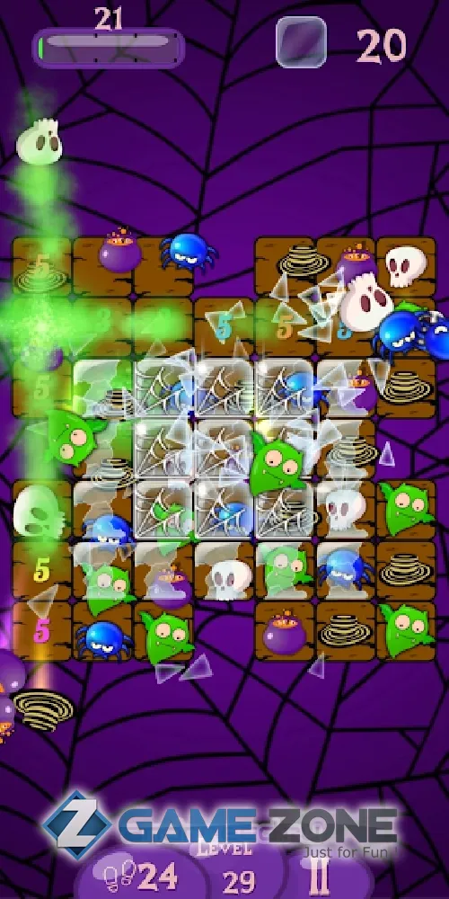صورة من لعبة Crazy Halloween Puzzle