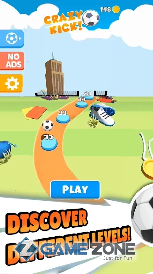 صورة من لعبة Crazy Kick!