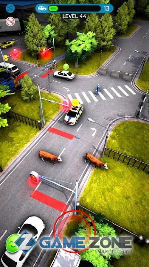 صورة من لعبة Crazy Traffic Control [Adfree]