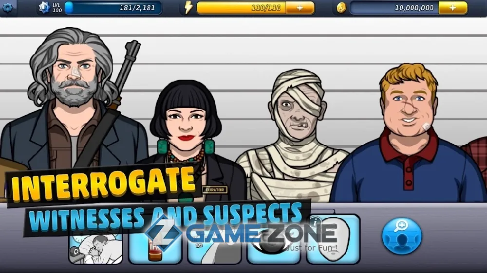 صورة من لعبة Criminal Case Supernatural Investigations [много энергии]