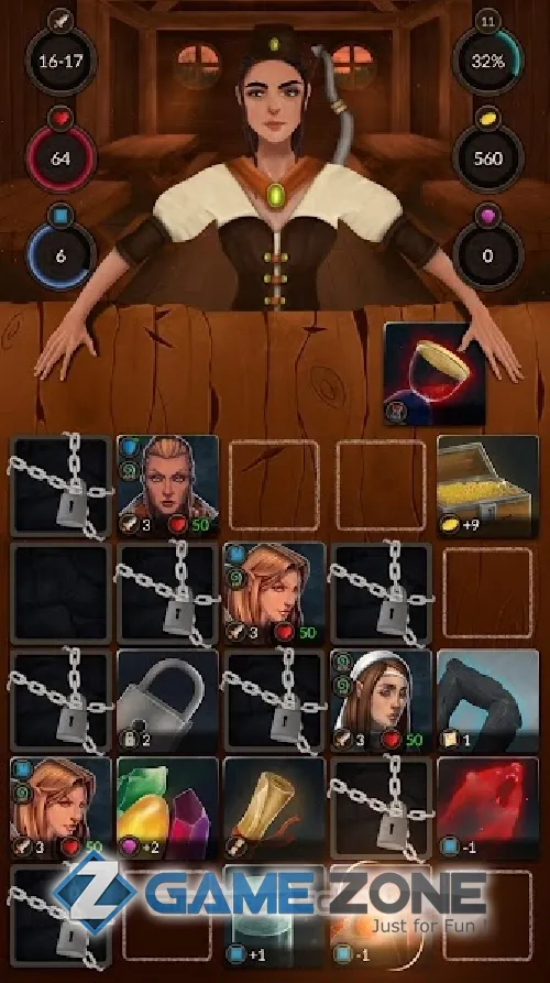 صورة من لعبة Crossroads: Roguelike RPG Dungeon Crawler
