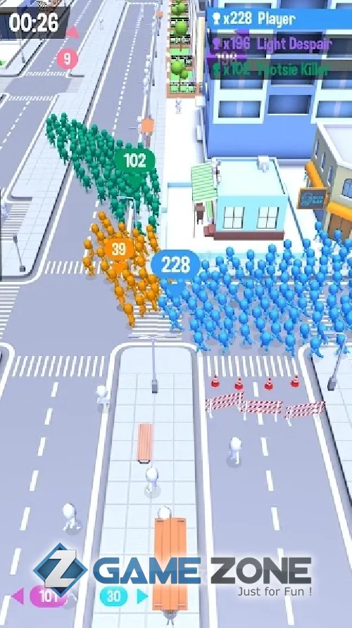 صورة من لعبة Crowd City [Adfree/Mod Menu]