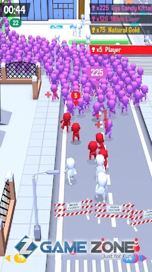 صورة من لعبة Crowd City [Adfree/Mod Menu]