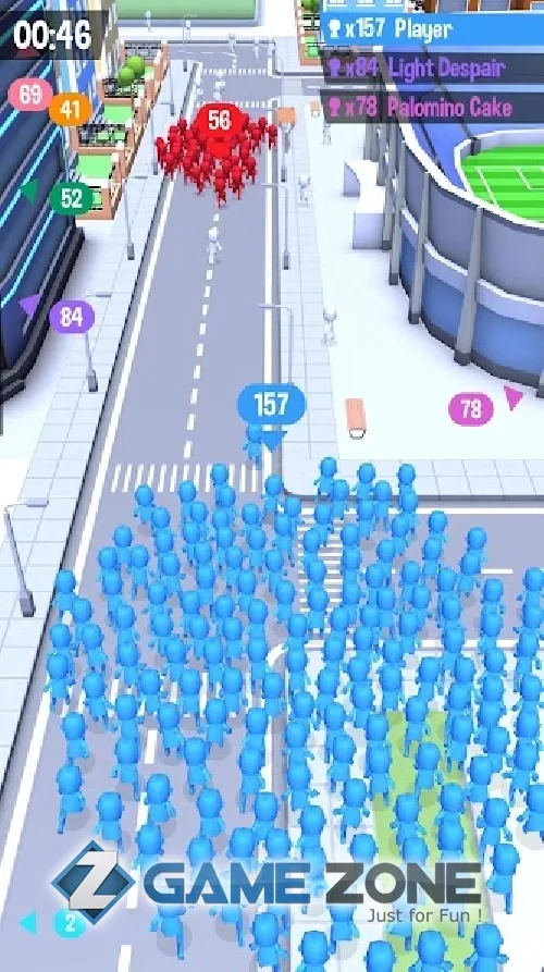 صورة من لعبة Crowd City [Adfree/Mod Menu]