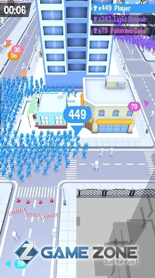 صورة من لعبة Crowd City [Adfree/Mod Menu]