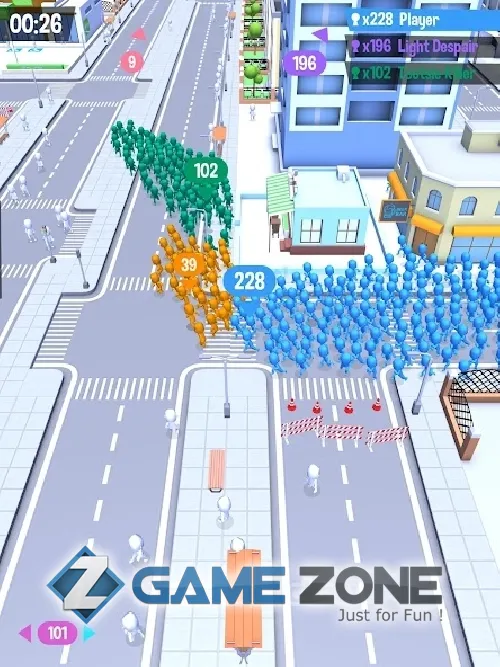 صورة من لعبة Crowd City [Adfree/Mod Menu]