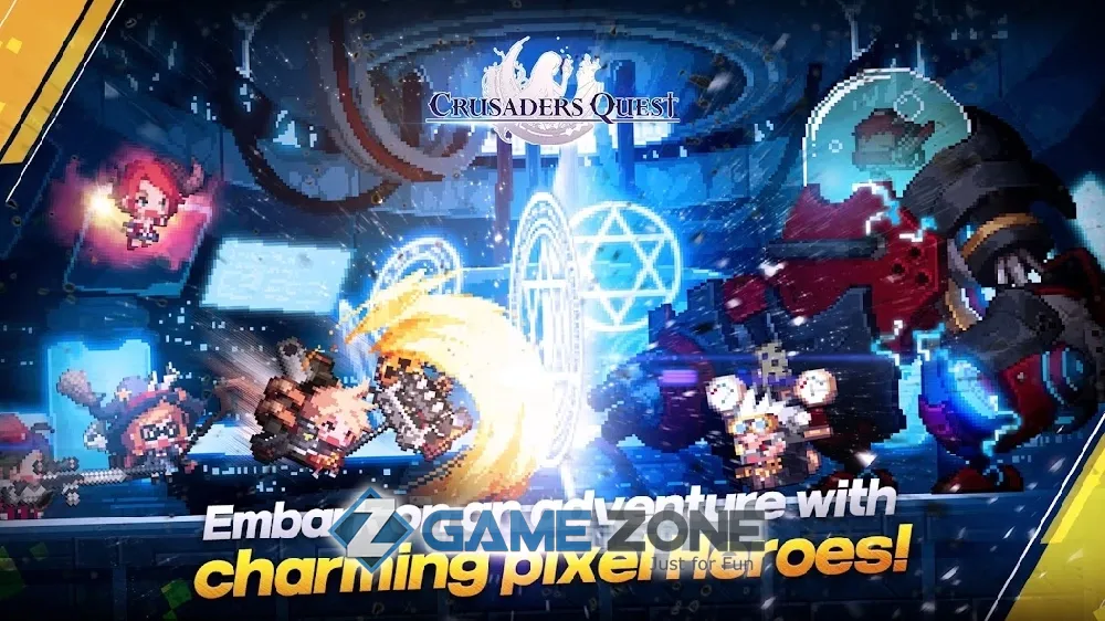 صورة من لعبة Crusaders Quest [Бессмертие]