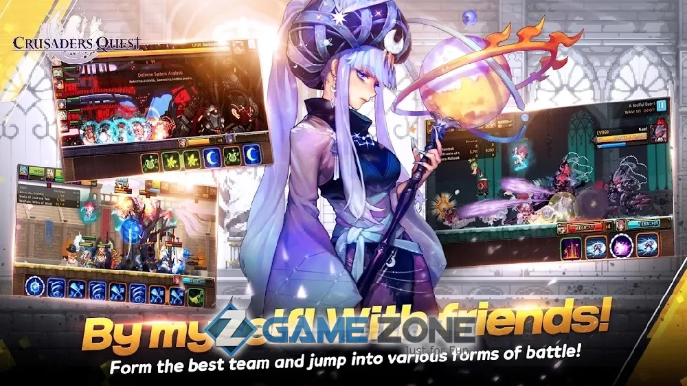 صورة من لعبة Crusaders Quest [Бессмертие]