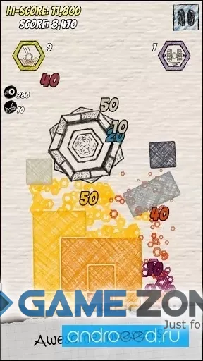 صورة من لعبة Crush Blocks! Hexor.io