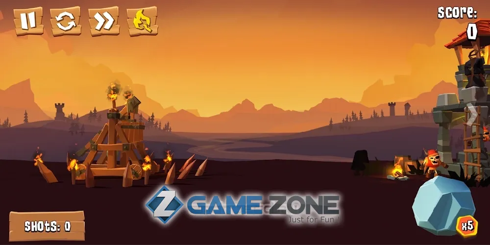 صورة من لعبة Crush the Castle: Siege Master [Много денег]