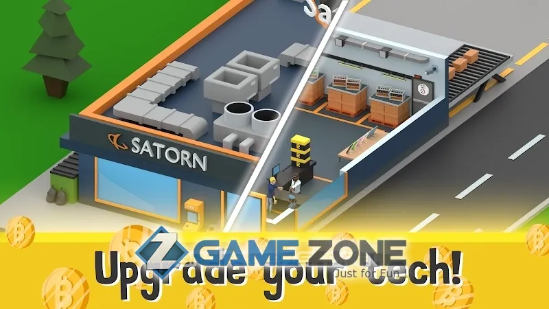 صورة من لعبة Crypto Empire Tycoon - Idle [Free shoping]