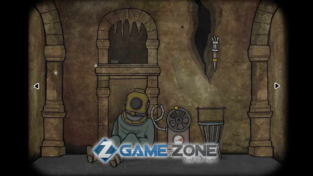 صورة من لعبة Cube Escape: The Cave