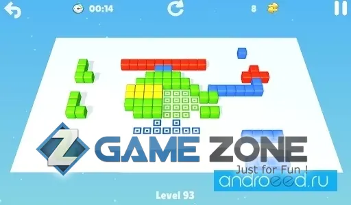 صورة من لعبة Cubes