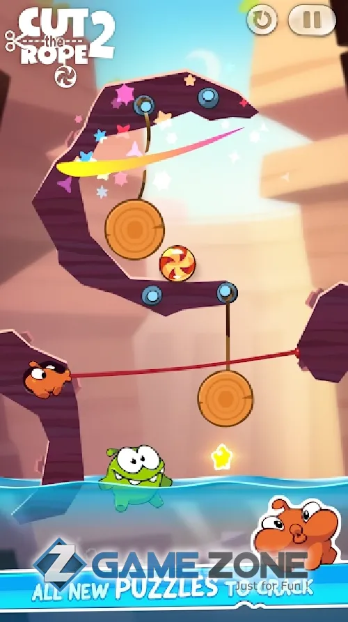 صورة من لعبة Cut the Rope 2 [Mod Energy] [много энергии]