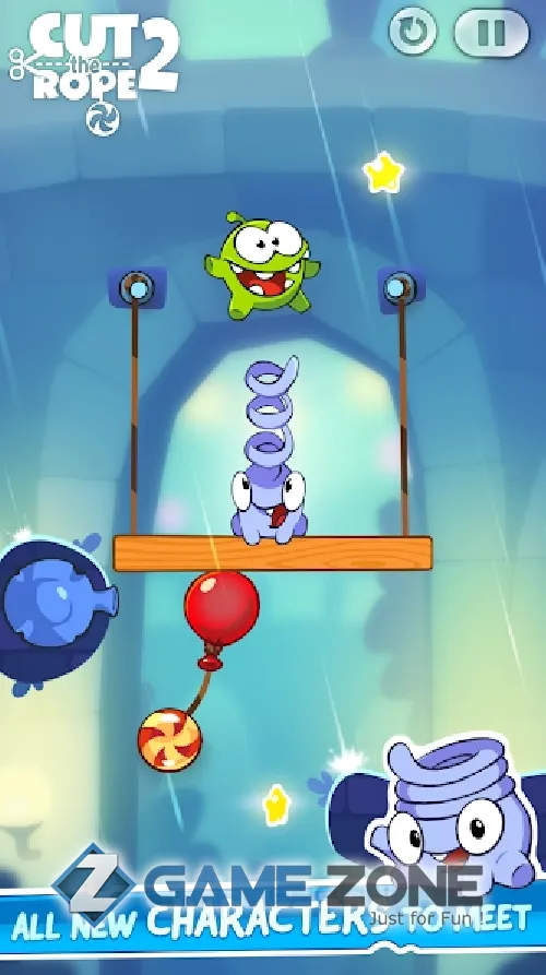 صورة من لعبة Cut the Rope 2 [Mod Energy] [много энергии]