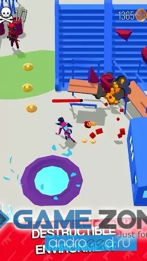 صورة من لعبة Cyber Ninja Stealth Warrior [unlocked/Adfree]